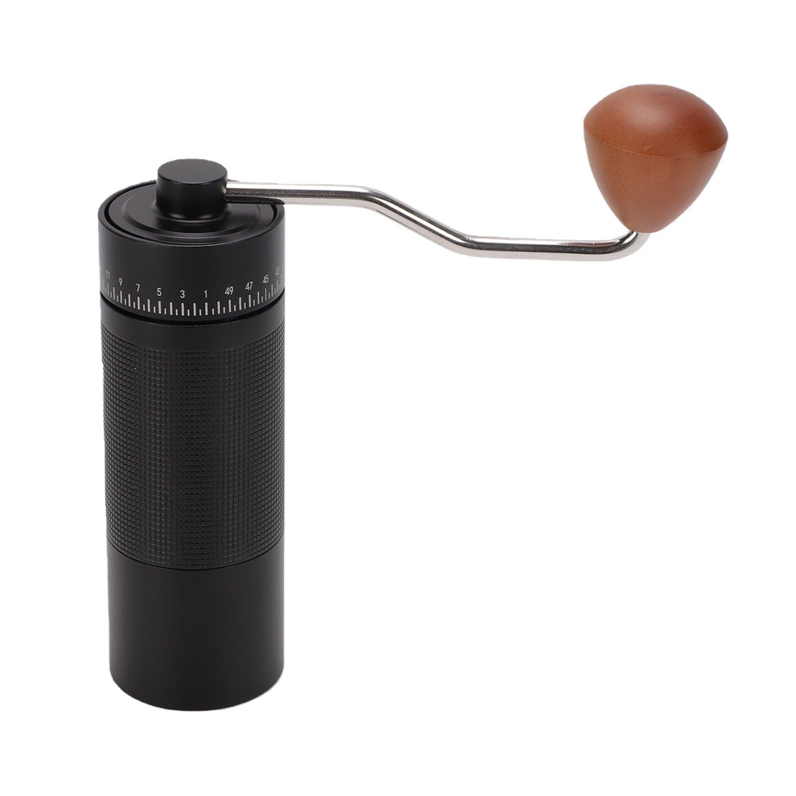 Molinillo de café Manual, Molinillo de café Manual de Acero Inoxidable, Molienda Ajustable para Viajes y Hogar, Perfecto para los Amantes del