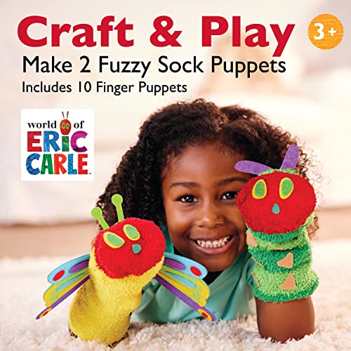 Creativity For Kids 6373000 The Very Hungry Caterpillar Story Puppets: Sock Puppet Kit thumb #1