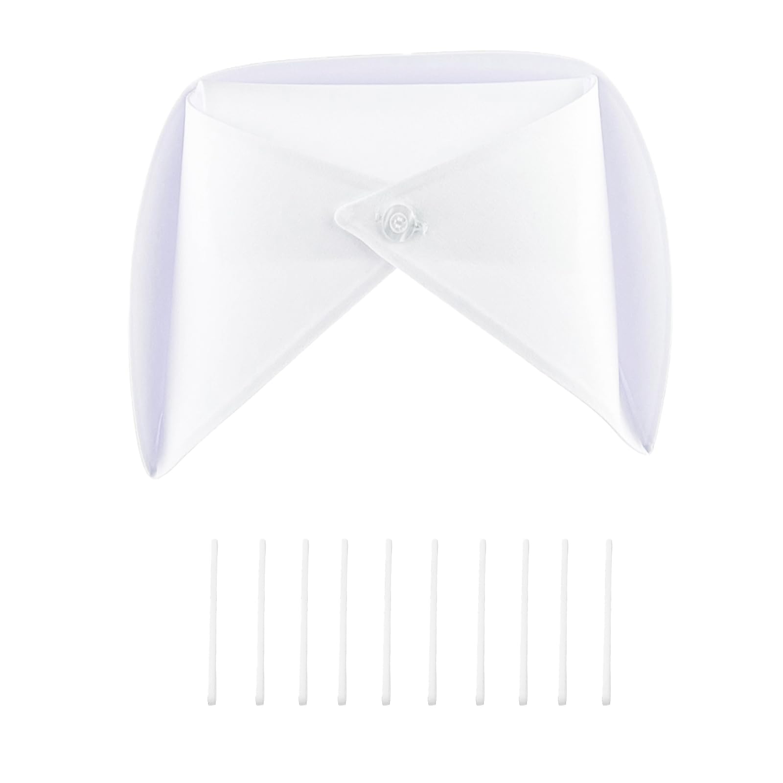 Miokun 1/2/5/10/20 Pack White Nurse Hat Headband Nurse Cap Costume and 10 Pins for Nursing School Graduation Party Supplies