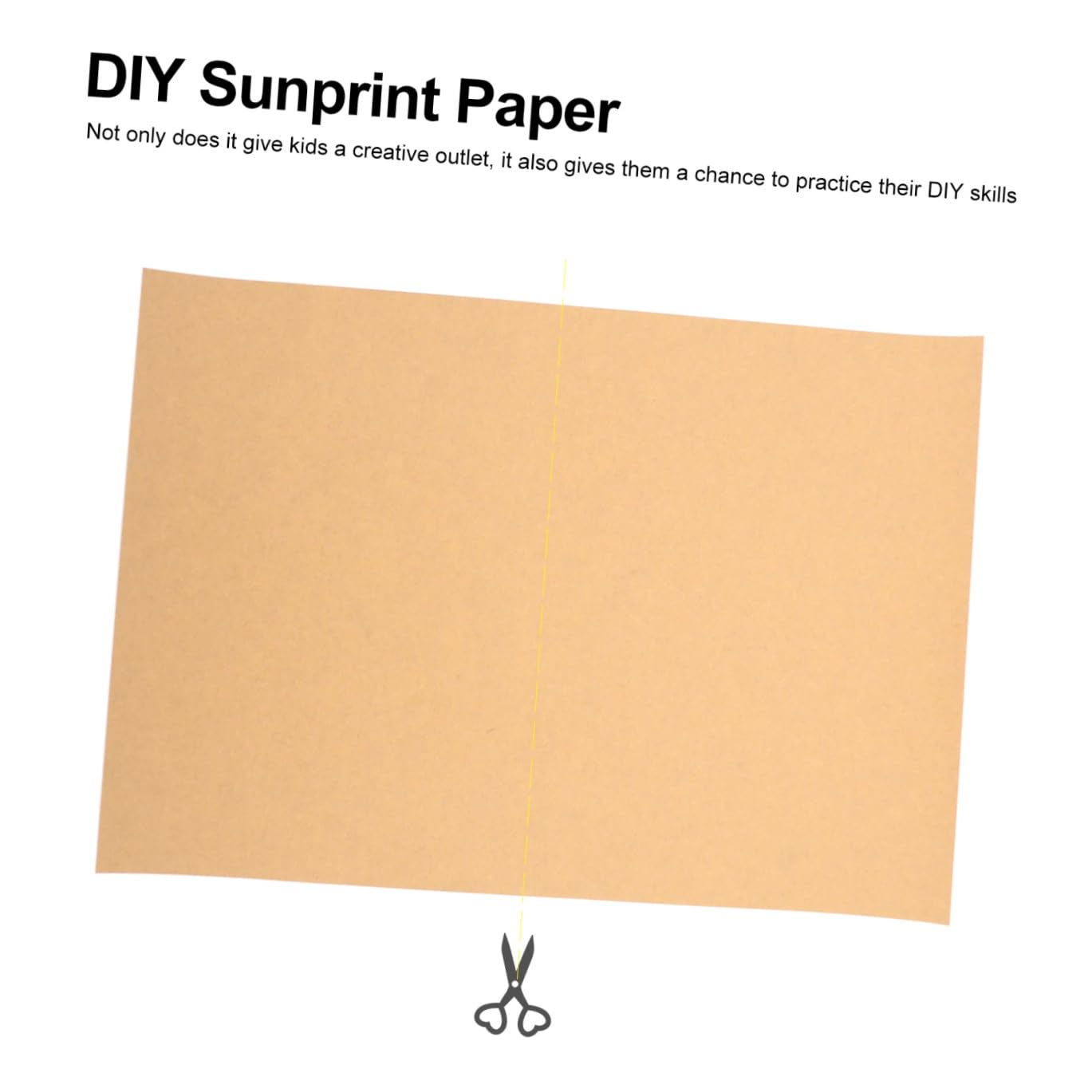 SEWACC Papier à Dessin Kraft A4 210g Carton Dessin Épais 100 Pcs pour Garçon et Filles Pratique D'art Peinture