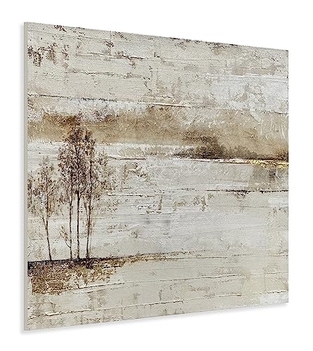 Create A Focal Point With This Eclectic Lake Landscape Wall Art