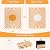 Wonnitar Outdoor Rug 8x10 Patio Waterproof Rugs,Large Reversible Plastic Straw Rug Portable Outside Camping Rug for RV Camper,Lightweight Indoor Outdoor Rug for Deck Backyard Garden (Orange, 8'x10')