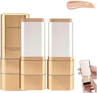 Base de maquillaje Coreana 3 en 1 con doble e...