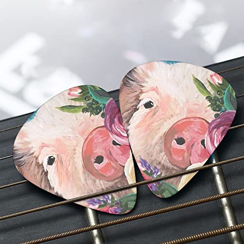 Médiators Guitare 12-Pack Peinture Fleur Cochon Médiators Pour Guitare Électrique Guitare Acoustique Diverses Guitares - Les Beatles, Paul McCartney, John Lennon, RIngo Starr, George Harrison Médiators Guitare 12-Pack Peinture Fleur Cochon Médiators Pour Guitare Électrique Guitare Acoustique Diverses Guitares – Image 7