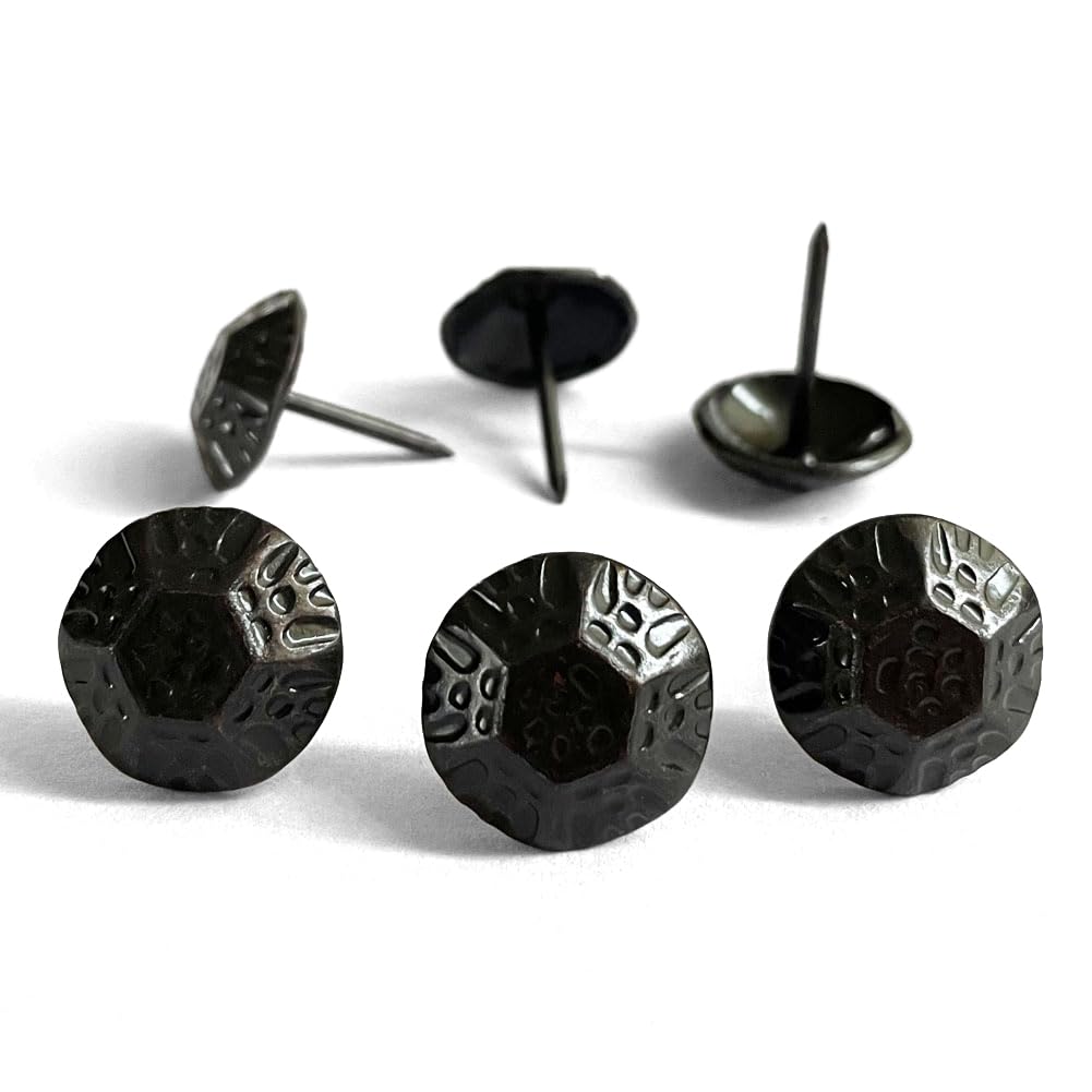 Let's Decorate 100PCS Upholstery Tacks, Decorative Tacks for Sofa Furniture Metal Thumb Tacks - Image 2