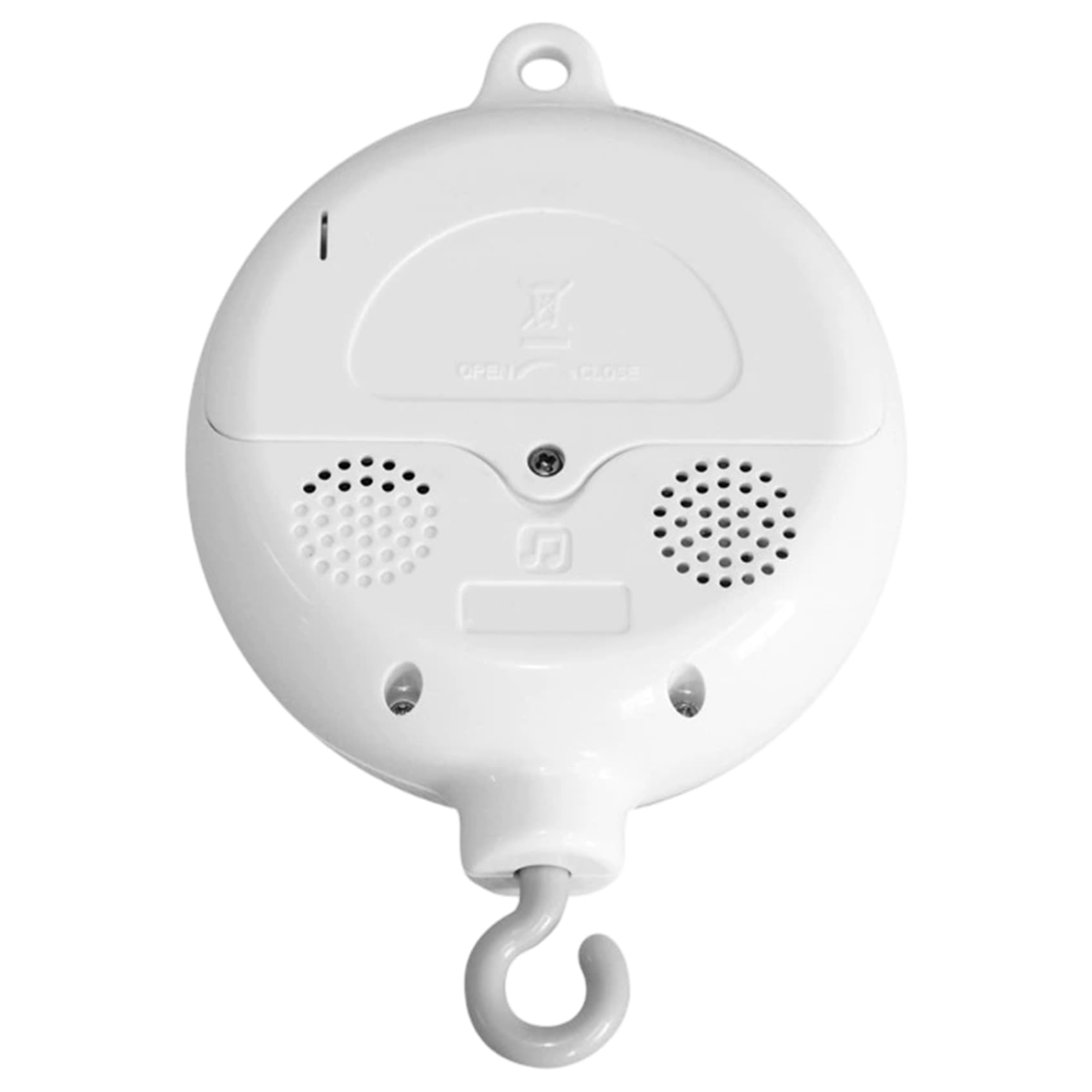 Crib Mobile Motor 35 Lullabies Volume Adjustable Mobile Music Box Spinner with Rotating Hook for Baby Boys Girls