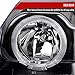 Carpartsinnovate Fits 99-04 Replacement Black LED Halo Projector Headlights Head Lamps