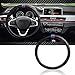 InSassy Steering Wheel Cover M Sport Carbon Fiber Look for BMW 3 Series 5 Series Cars – Motorsport Edition Accessories for E39 E46 E89 E70 E90 E92 F10 F30
