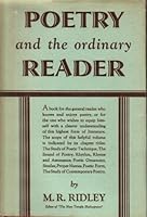 Poetry and the ordinary reader, B00085QW5O Book Cover