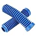 Terisass Blue Shock Boot 2pcs Rubber Motorcycle Front Fork Cover Shock Boot Damper Cover Gaiters Gaitors 51611?HA2?003 Fit for ATC 250R 350X 1983-1986