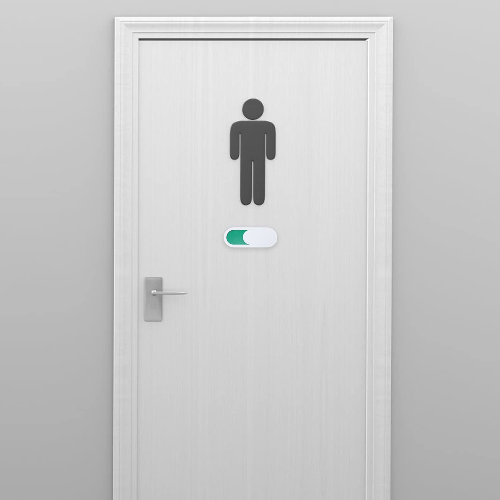 NUOBESTY 10piezas Letrero De Privacidad Deslizante Para Indicador De Estado Ocupado Señal De Puerta Corrediza Para Salas De Conferencias y Privados Instalación