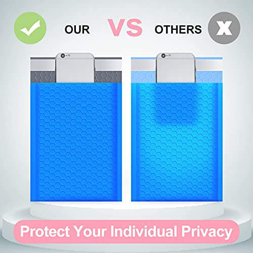 Ucgou Bubble Mailers 6X10 Inch Blue 25 Pack Poly Padded Envelopes Small Business Mailing Packages Opaque Self Seal Adhesive Waterproof Boutique Shipping Bags For Jewelry Makeup Supplies #0 #TOP3