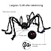 Giant Spider, 6.6 ft/78 in Fake Hairy Halloween Spider, Extra Large Decoration for Outdoor or Indoor, Yard Home Shop Decor, Spooky Tarantula (Large)