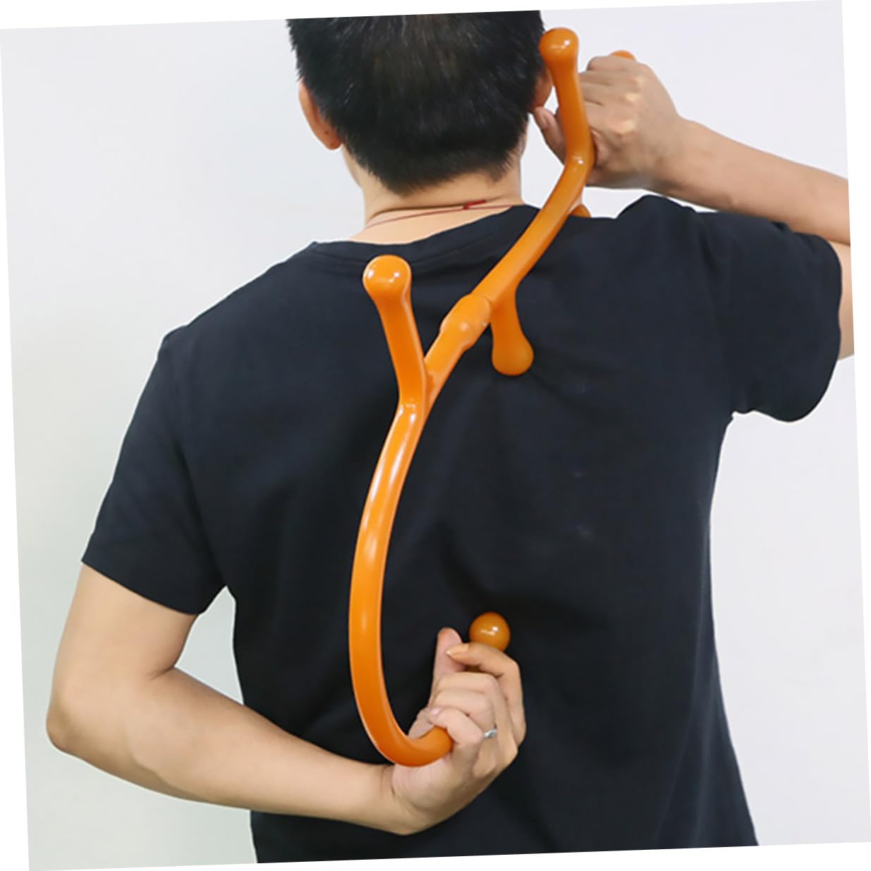 Masajeador de Puntos Gatillo con Varilla de Masaje Multifuncional Herramienta Duradera de PP para Espalda Cuello Hombros y Piernas Alivio Muscular Profundo y Terapia Manual