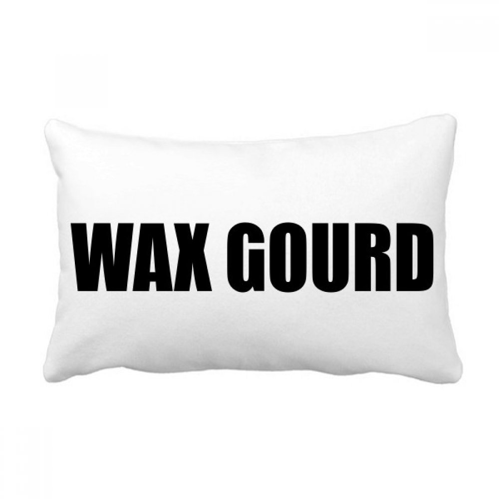 Coussin de légumes wax gourd oreiller lombaire multicolore 40x60 cm pour canapé