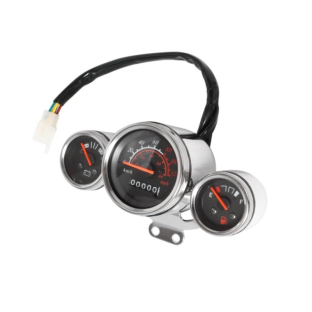 Tachimetro Accessori Universali Per Moto Digitali Strumento Tachimetro Contachilometri Contagiri Misuratore KM/H Assemblaggio