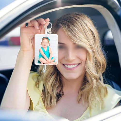 Image of 40 Pcs Felt Car Air Freshener Blanks Sublimation Air Freshener Blank Sheets Car Air Freshener Scent Pads Sublimation Blank Pendants Hanging Ornament Blanks Square and Round
