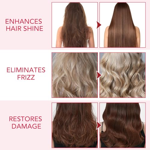 Hair Vitamin Serum Capsule, 60Pcs Hair Treatment Serum Oil Capsules - Condition Repair & Moisturize Formula with Argan Macadamia Avocado Oils, Rich in Vitamin A C E & B5, no Rinse & Safe for All Hair - Image 8