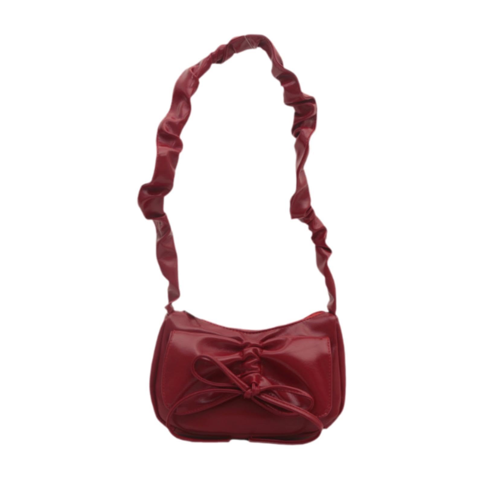 bnf womens bow tie handbag pu elegant underarm bag for spring commuting | womens bow tie – durable build, reliable everyday performance, trusted quality.