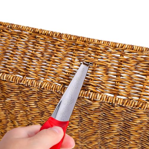 Fdit Professional Wicker Repair Tool Kit, Scissor Pry Tool for Rattan Weaving Furniture Repair and Maintenance - Image 4