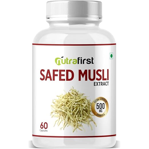 Safed Musli Strength 500mg Capsules