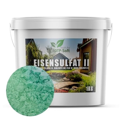 Compo Eisen-Dünger, Staubfreies Feingranulat, 5 kg, 250 m², Weiß 5 1kg Eisensulfat II Heptahydrat Eisendünger Antimoos Grasdünger gegen Schnecken im Eimer