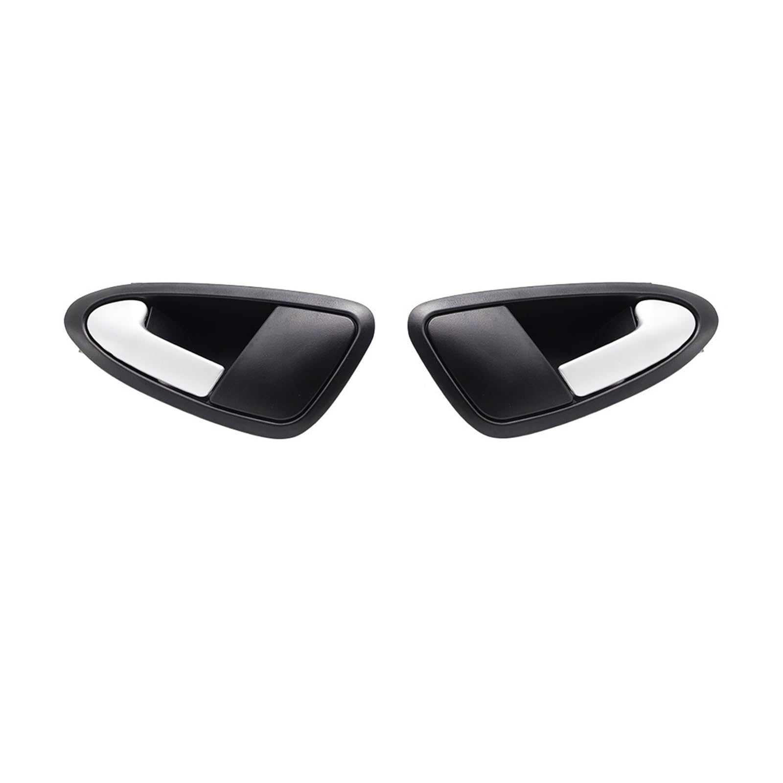 Jkswzma 1 Pair Car Inner Handle For Seat For Ibiza 6J 2010-2022 Car Inner Interior Door Handle 6J1837113a-Y 6J1837114a-Y(1 Pair)