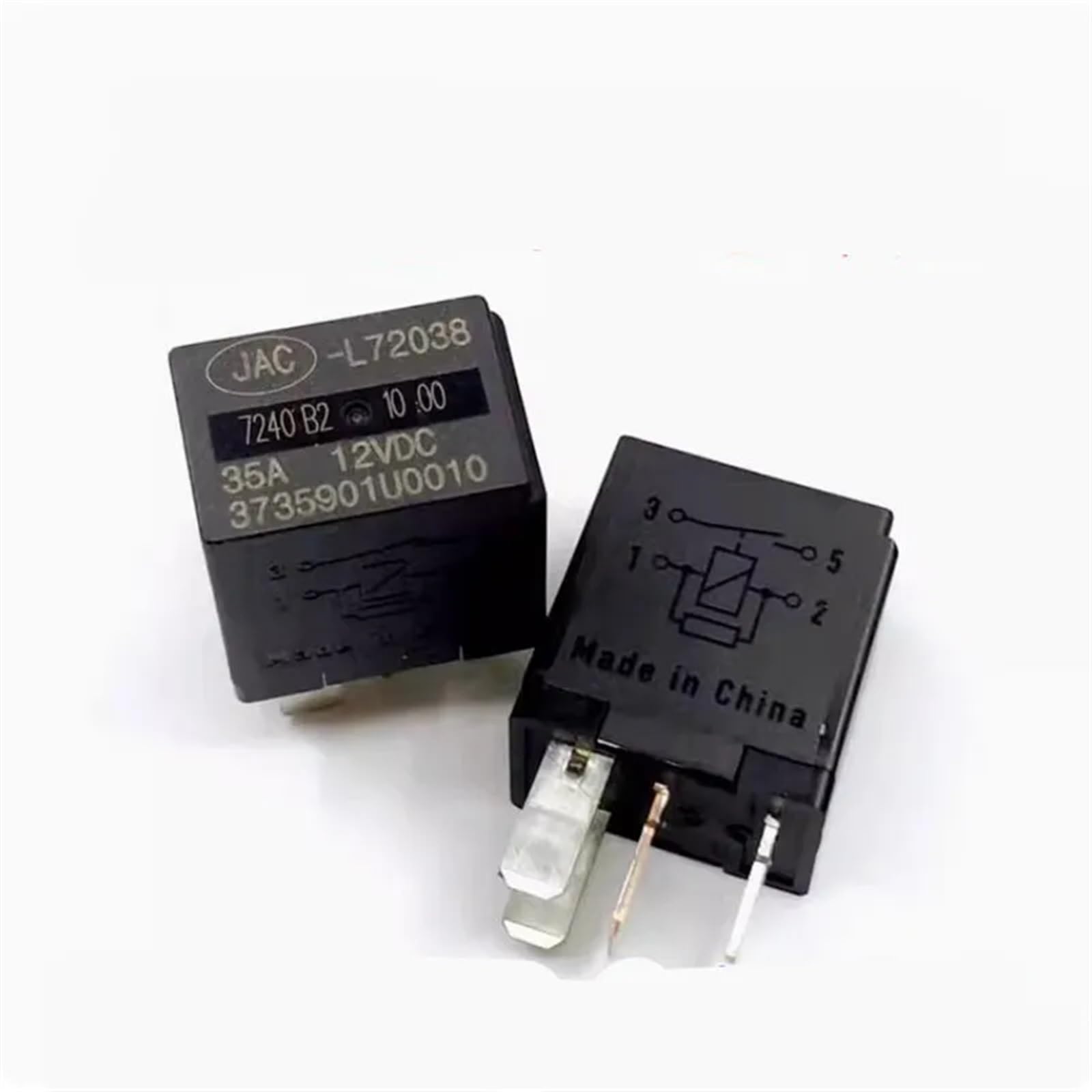 Relais 12V JAC-L72038 3735901U0010 35A de haute précision pour boîtier de commande - 2