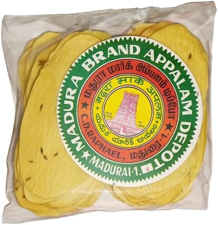 MADURA BRAND APPALAM DEPOT Paai Papad (Crispy And Crunchy_Vegetarian)