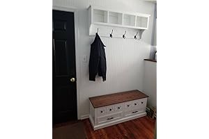 Timeless Entryway Cubby Bench for Stylish Storage and Organization