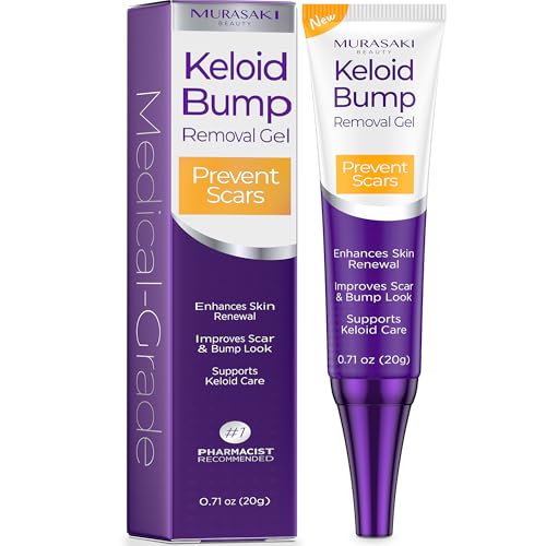 Image of Keloid Bump Removal Gel | For Piercing Bumps, Keloids, Hypertrophic Scars & Acne Marks | With Salicylic Acid, Centella, EGF & Ceramides | Smooths, Hydrates & Supports Skin Renewal - 0.71 oz / 20g