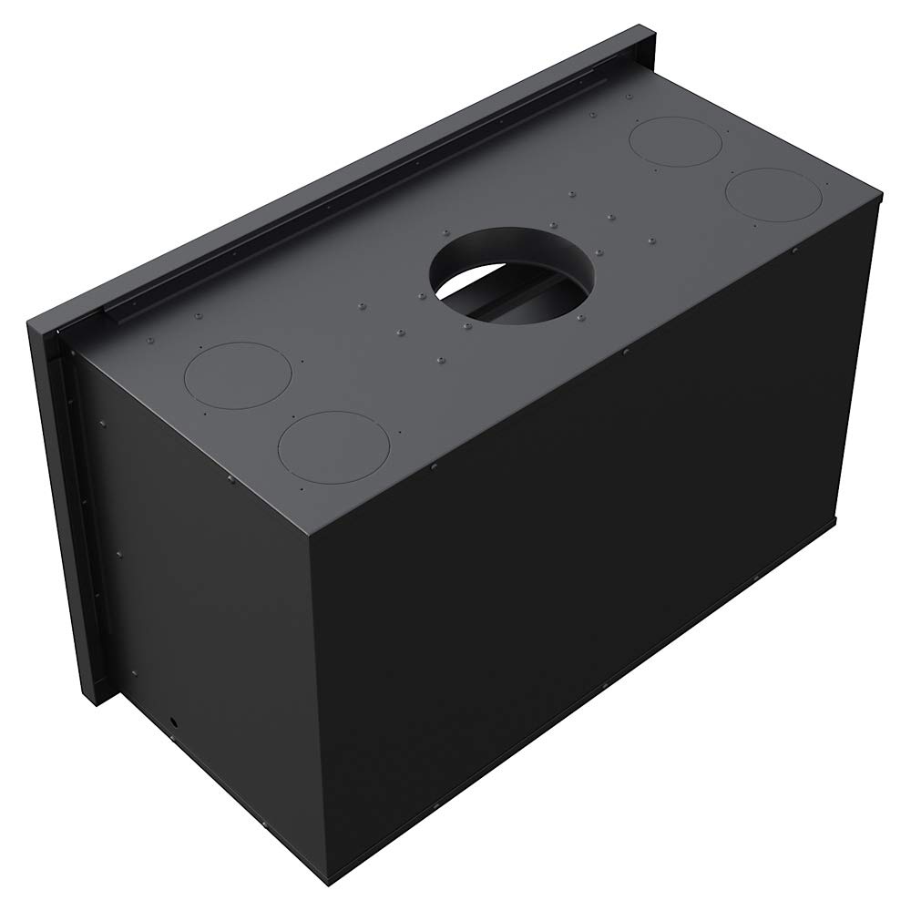 KRATKI Kaminofeneinsatz Arke, geschlossene Kassette | Gewicht 110 kg, Maße in cm: H52 x B76 x T47 | Brennstoff: Holz, Nennwärmeleistung 8 kW, Energieeffizienzklasse A+ (ARKE 95)