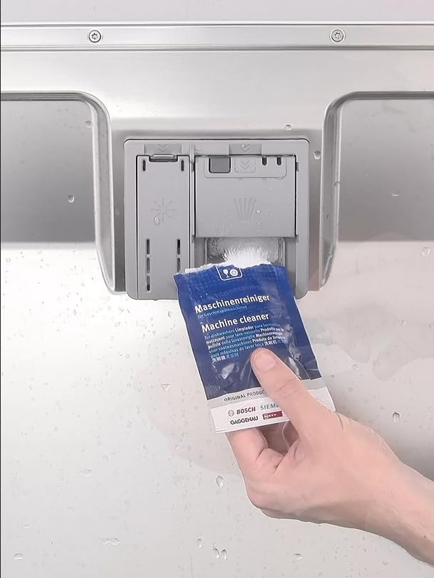 Sgrassante Per Lavastoviglie In Polvere - 5 Buste Da 45gr, Compatibile Con Bosch, Siemens, Neff - Foto 11