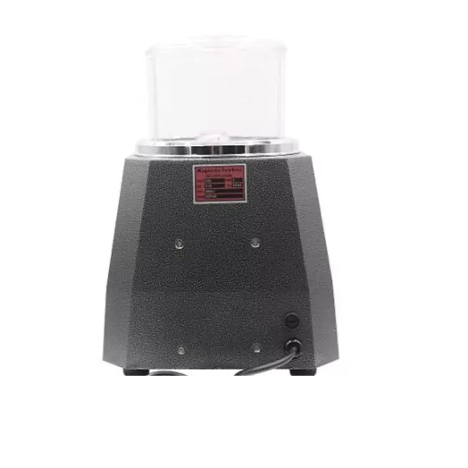 Schmuckpolierer KT-130 Magnetische Trommel-Rotationspoliermaschine, Finishing-Maschine, AC-Schmuckreiniger-Werkzeuge mit 200 g Poliernadeln