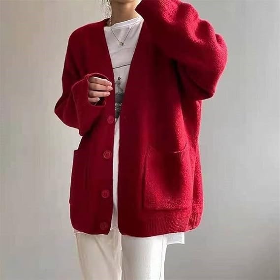 Kawaii Long Sleeve Cardigan Japanese Y2K Preppy JK Uniform Knitted Loose Sweater for Women Cutecore Cosplay Coat