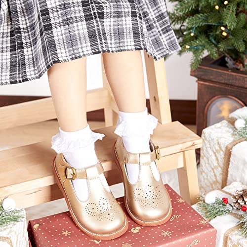 Image of Otter MOMO Toddler /Little Girls Mary Jane Slip-on School Uniform Party Dress Shoes