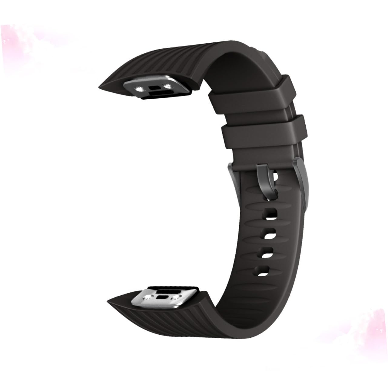 Artibetter 3pièces Bracelet Silicone Pour Montre Bandes De Remplacement Confortables Et Noir Pour Parfait Pour Sport Activités Quotidiennes