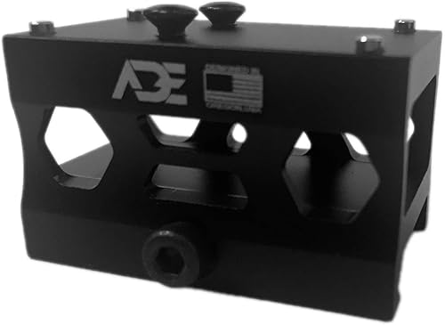 Ade Advanced Optics Absolute Cowitness Riser HIGH Mount - Compatible con Doctor, Burris Fastfire, Vortex VenomViper Red Dot Sights