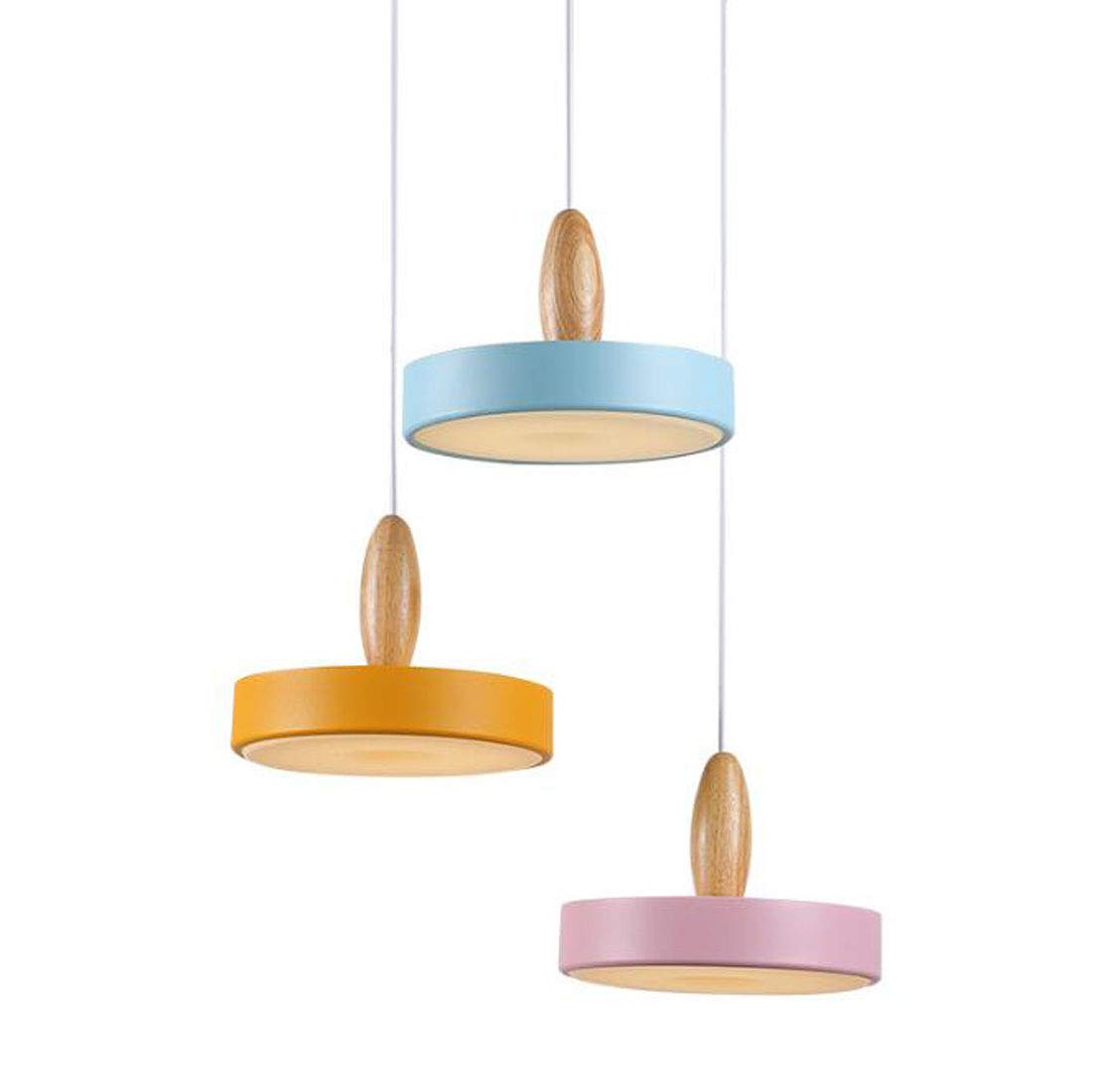 Lustre pour enfants à gradation bicolore pour adapter la lumière du soir