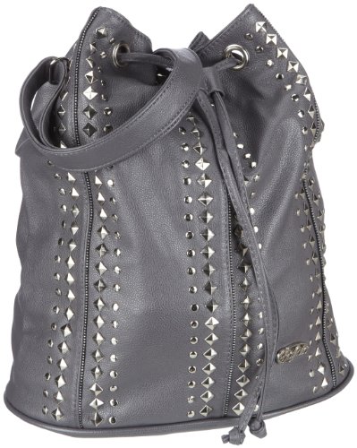 Sac à main femme Buffalo BAG 210-AB0216-1 en cuir synthétique noir élégant