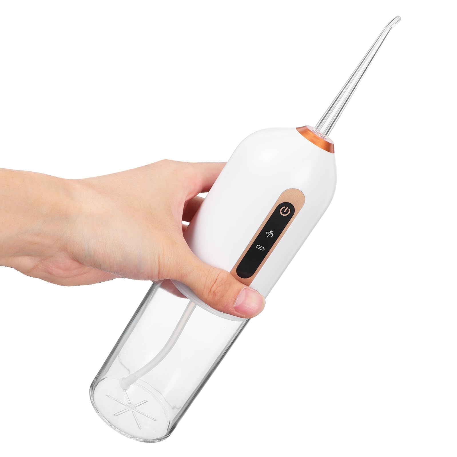 Irrigador Bucal Portátil Recargable Inalámbrico Resistente al Agua Mini Hilo Dental de Agua para Limpieza Dental Uso Casa Viajes Oficina
