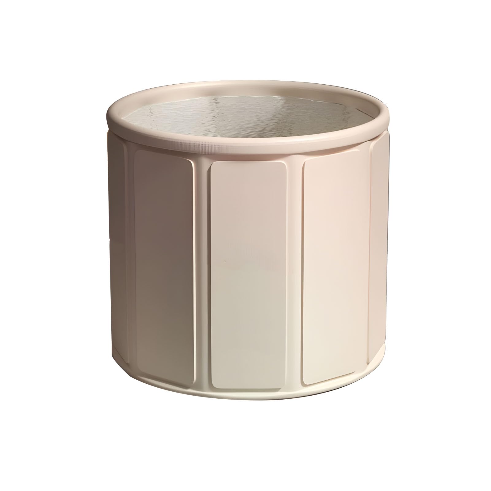 Faltbare Badewanne Erwachsene Portable Badewanne Freistehende Eistonne für Athleten Badewanne für Dusche Eistonne für Spa Soaking Hot SPA Heißes Bad Eisbad (Pink)