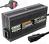 QDD 58.8V 10A DC Battery Charger for 14S 52V/51.8V Lithium Battery Packs with Cooling Fan and Smart Charger Output C13 PING Connector #1
