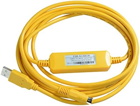 USB-DVP,USB-ACAB230 Programming Cable for Delta DVP Series PLC,Support WIN7