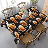 Tischdecke Outdoor Bier Tischdecken Abwaschbar 3D Sommer Tischtuch...