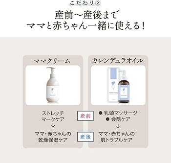 Amazon.co.jp: mamacharm マタニティ スキンケアセット 保湿クリーム