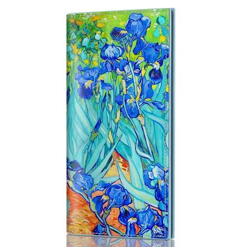 Airkit Checkbook Covers for Personal Checkbook, PU Leather Checkbook Holder for Men & Women – Stylish Print Pattern