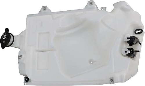 Vista 437 de TRQ Depósito de limpiaparabrisas compatible con Chevrolet Cruze 2016-2019 con luces antiniebla GM1288252 84036025 23365281PFM