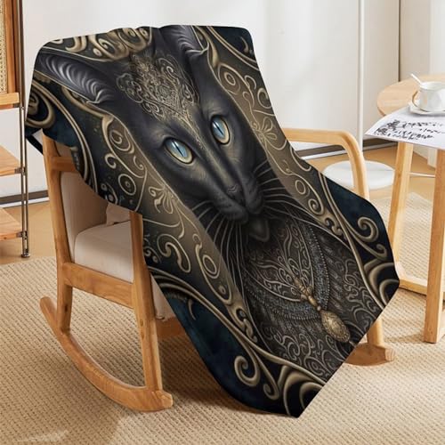 Plaid couverture chat doux résout le manque de confort sur sofa - 7