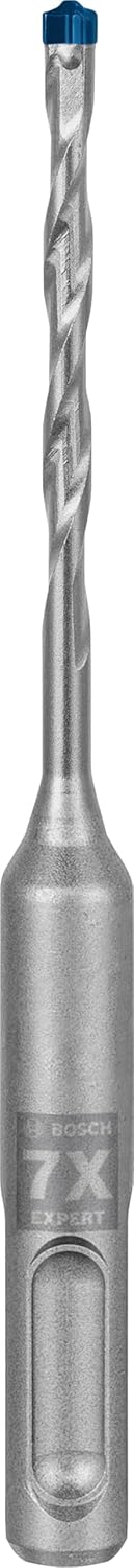 Bosch 1x Expert SDS plus-7X Hammer Drill Bit (for Soft Stone, Hard Stone, Ø 4,00 mm, Professional Accessory Rotary Hammer Drill)